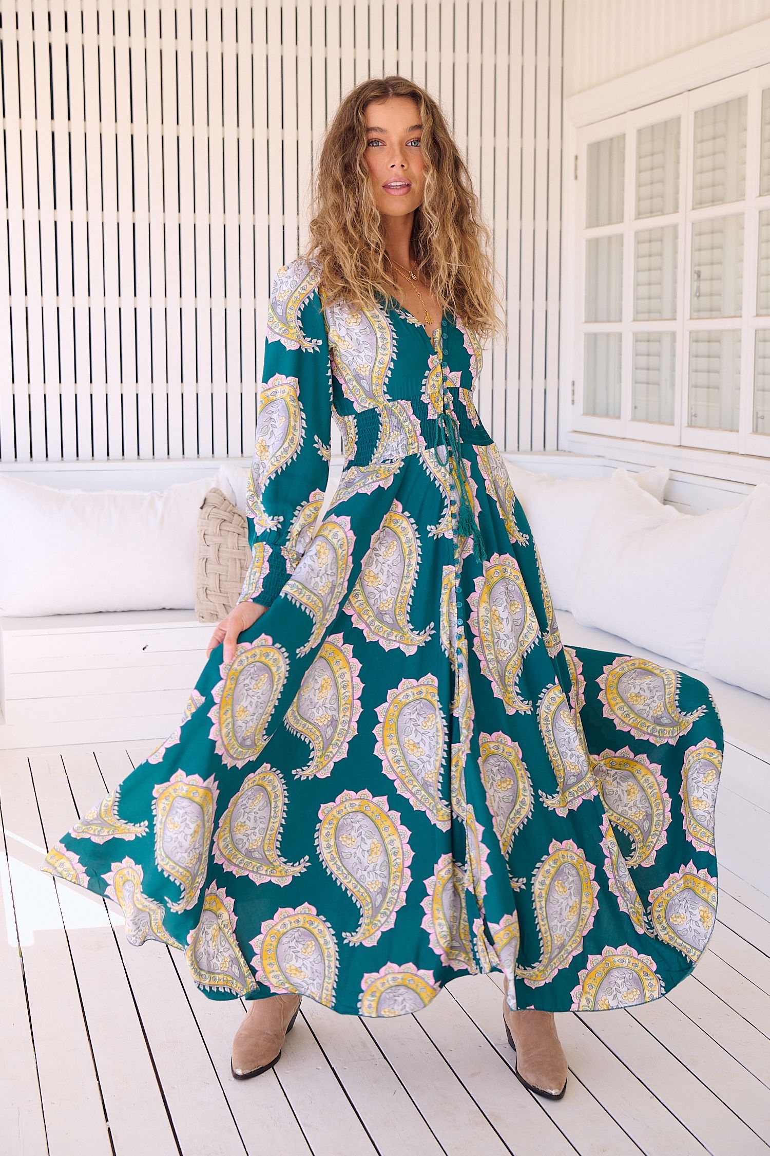 Mahala indie Maxi dress - Imagen 4