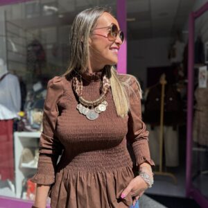 Blusa candem chocolate