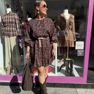 Vestido Palermo chocolate
