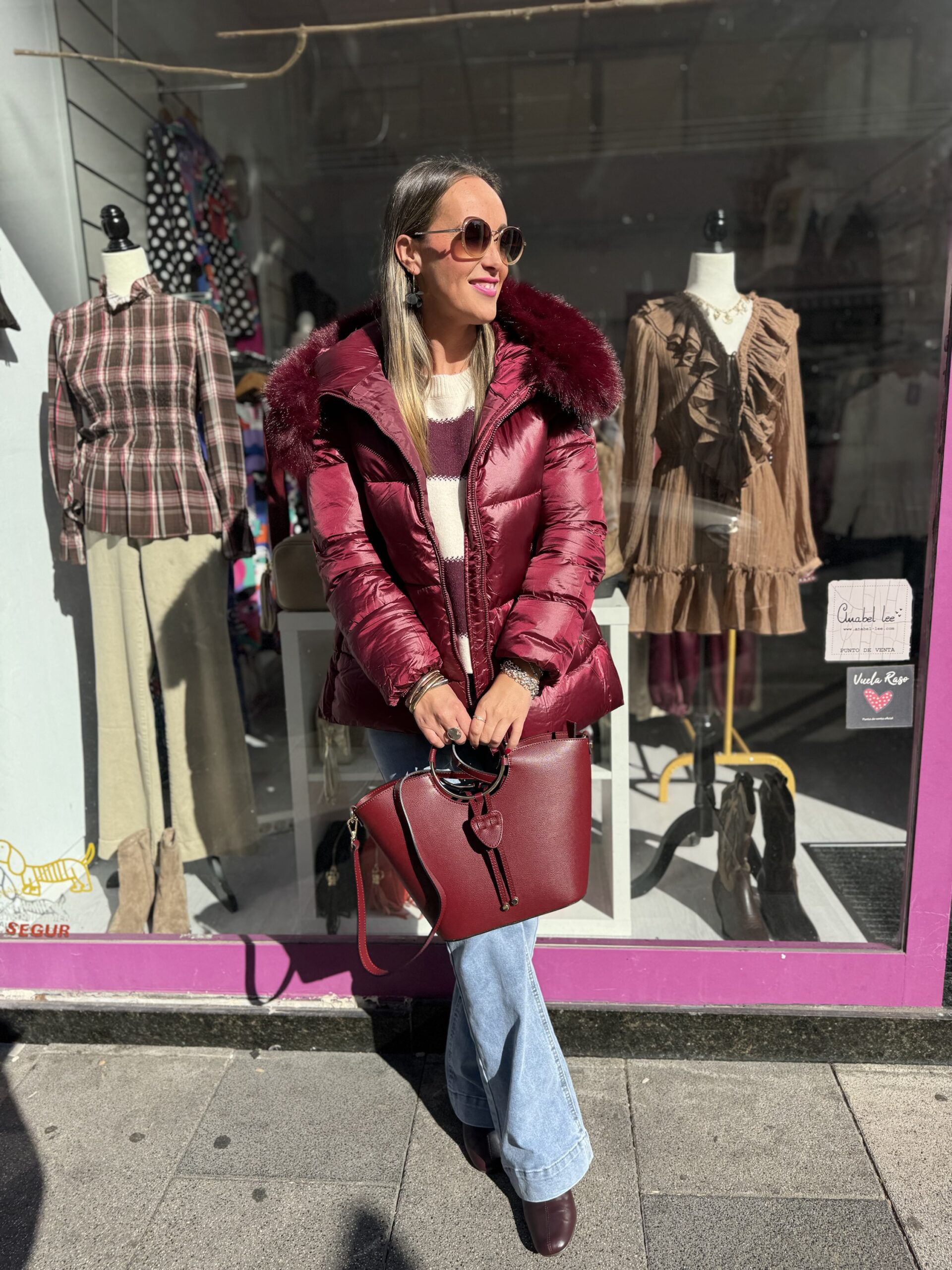 Plumífero Alaska Burdeos - Imagen 5