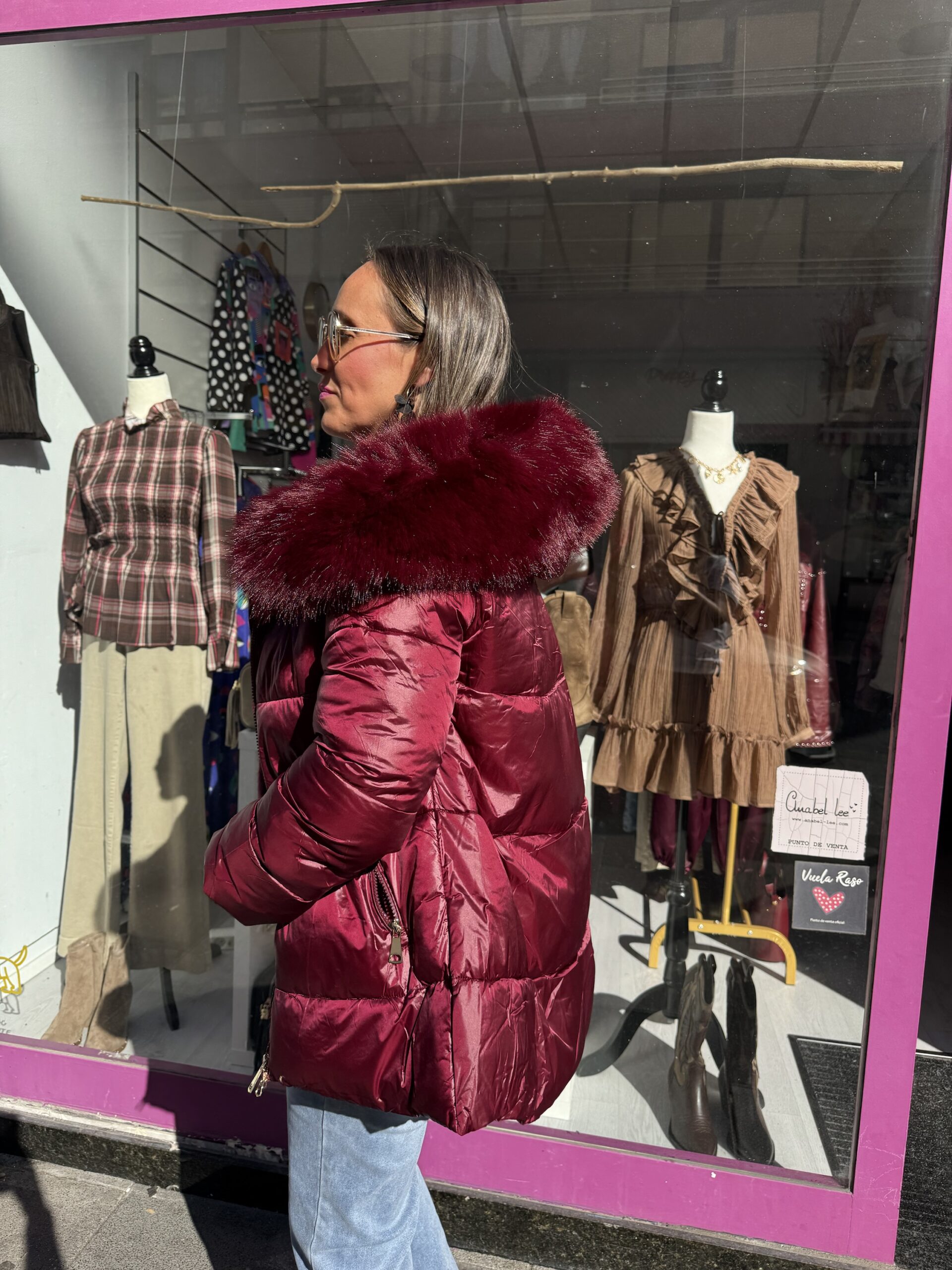 Plumífero Alaska Burdeos - Imagen 4