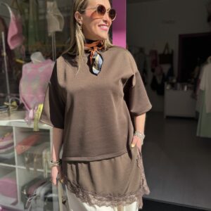 Camiseta Aura Chocolate