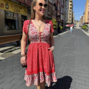 Zelie print Carmen mini