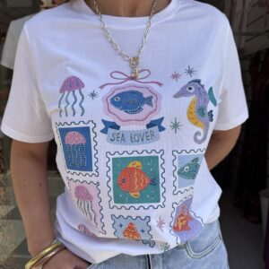 Camiseta peces