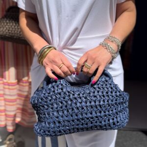Bolso Paper Marino