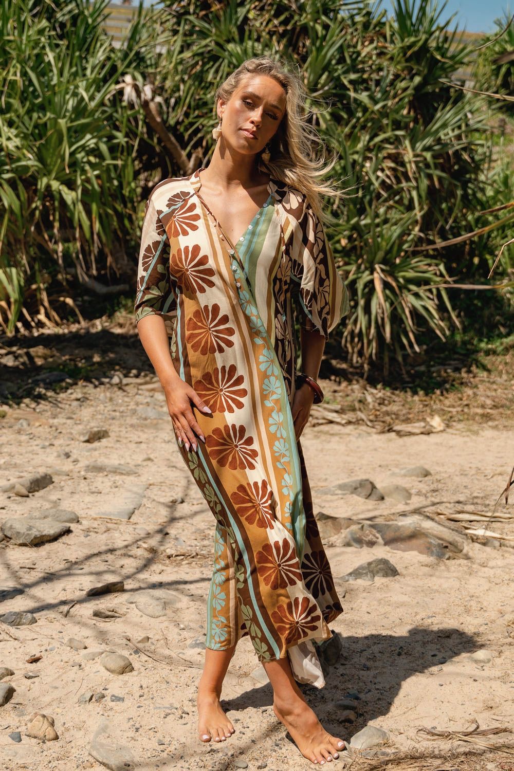 Cacao Mist Bree Maxi dress - Imagen 4