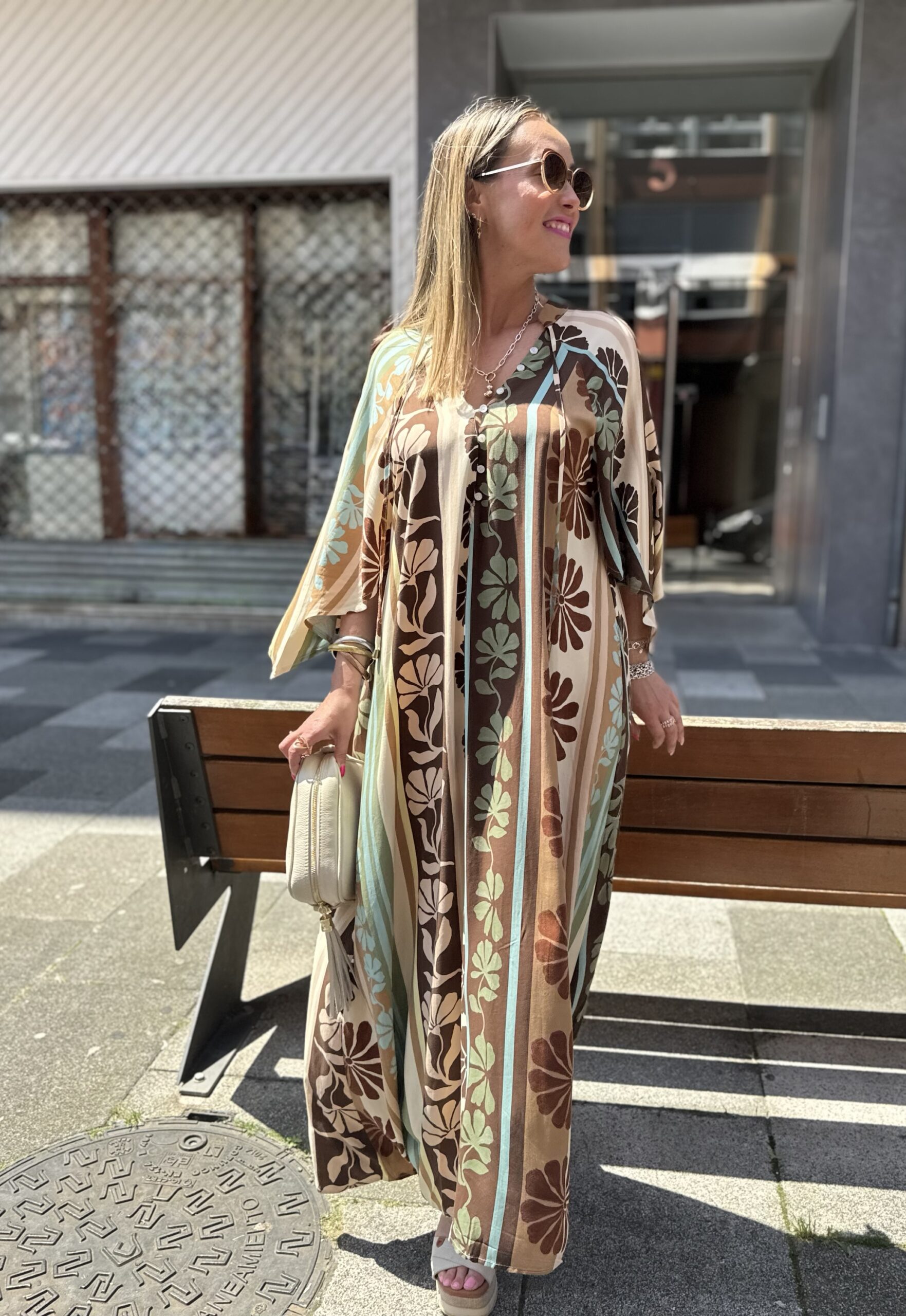 Cacao Mist Bree Maxi dress - Imagen 7