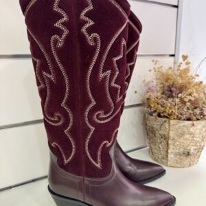 Bota Campera Texas Burdeos
