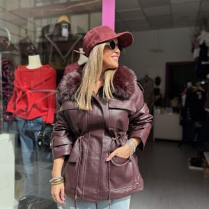 Chaqueta Nara Vino
