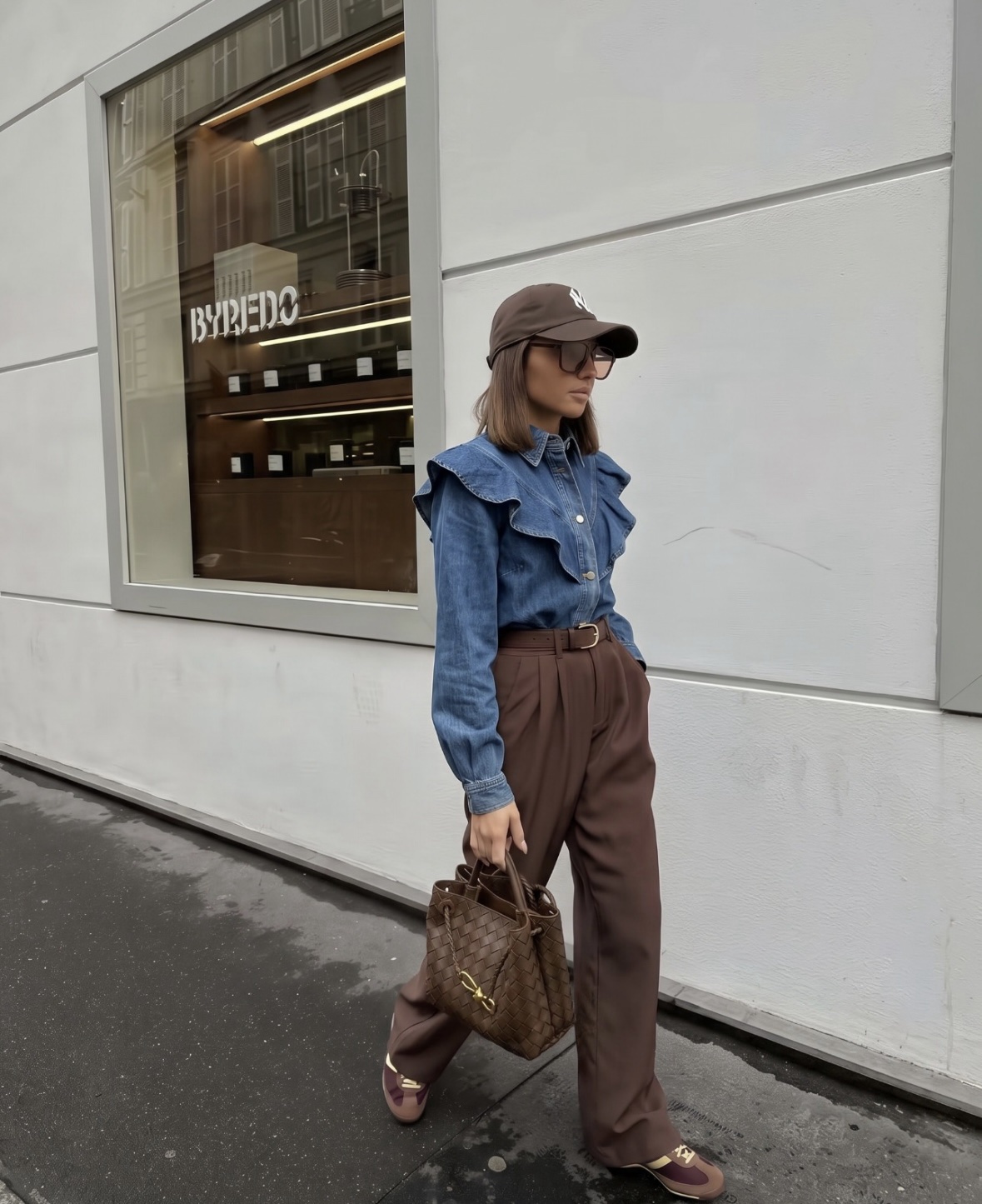 Camisa Denim Volante - Imagen 4