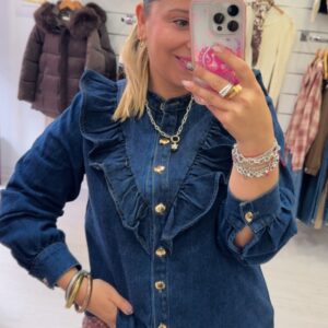 Camisa Charlotte Denim 💙