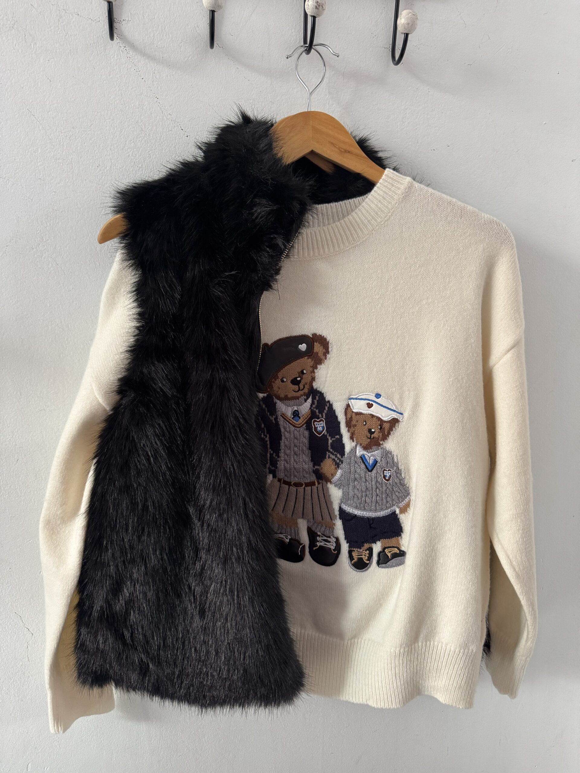 Chaleco pelo negro - Imagen 3